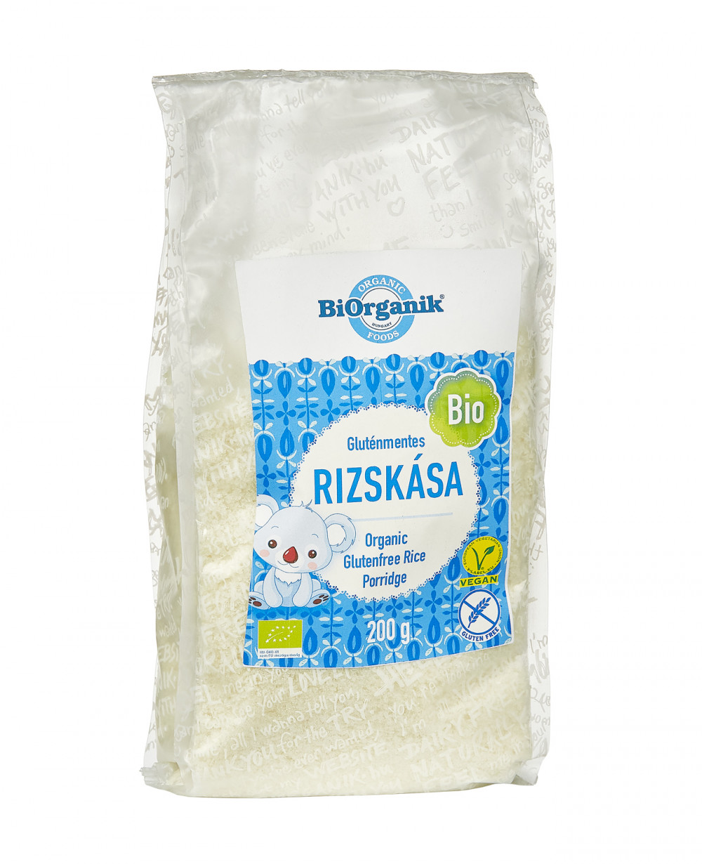 Biorganik gluténmentes rizskása 200g